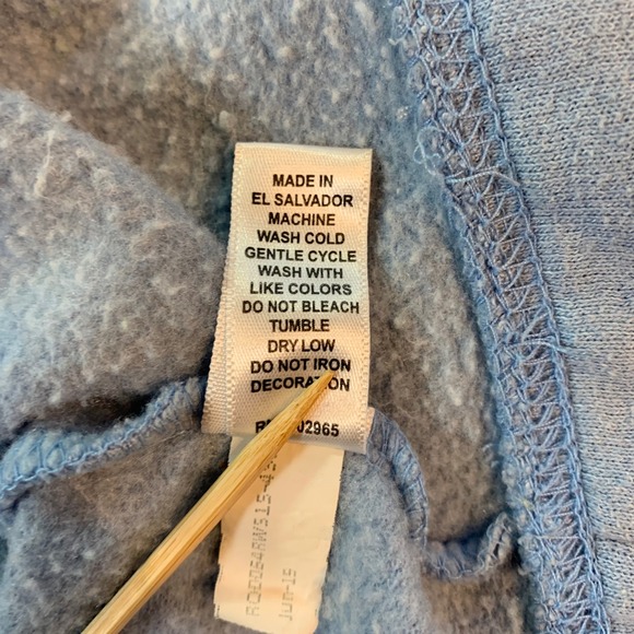 Lasell‎ University Hoodie Sweatshirt Women's Medium Blue Comfy Redshirt - Picture 5 of 12